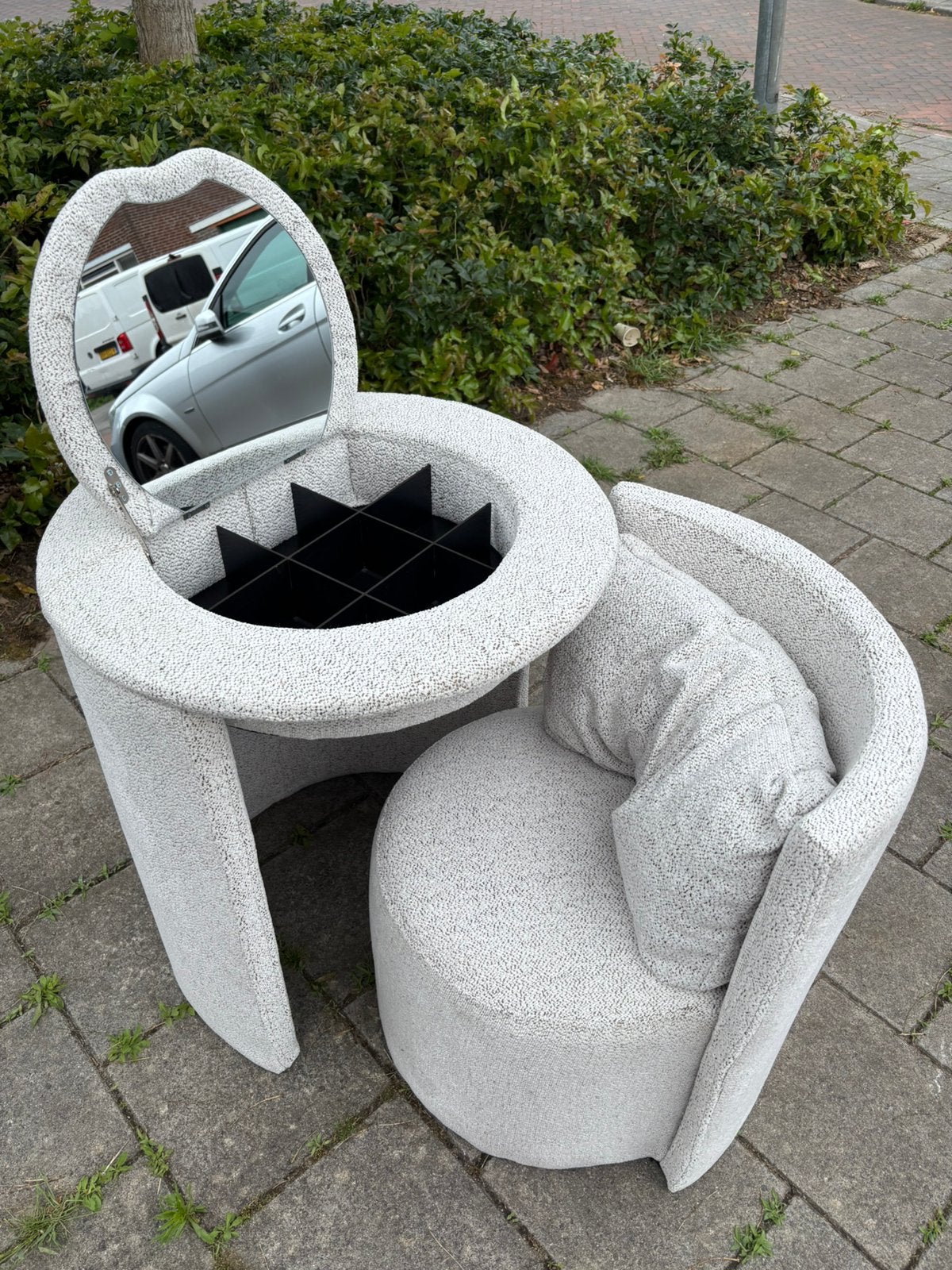 Teddy kaptafel, Ophalen of Verzenden, Zo goed als nieuw, Wicker