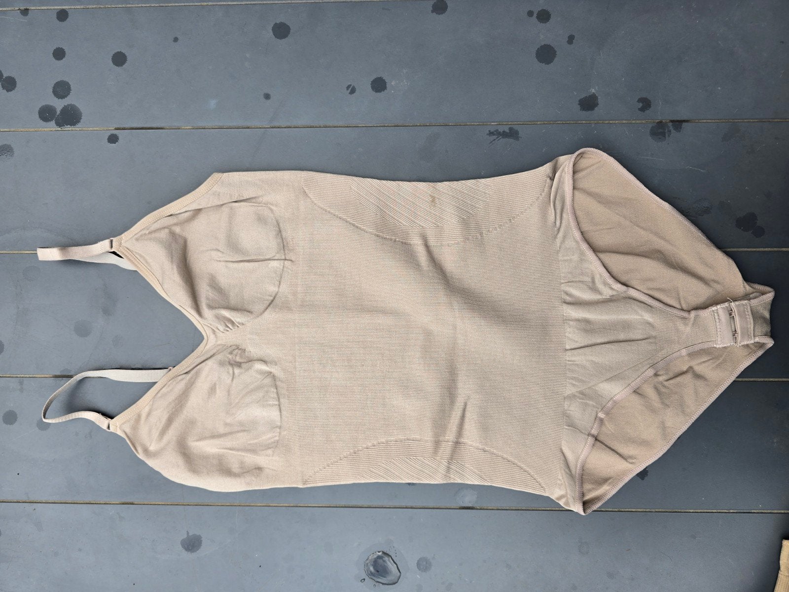 naadloze corrigerende body (shapewear) S-M, Ophalen of Verzenden, Beige, Body of Korset