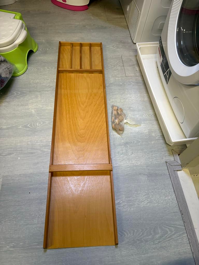 Houten kinder sjoelbak met sjoelschijven, Hobby en Vrije tijd, Een of twee spelers, Ophalen, Gebruikt