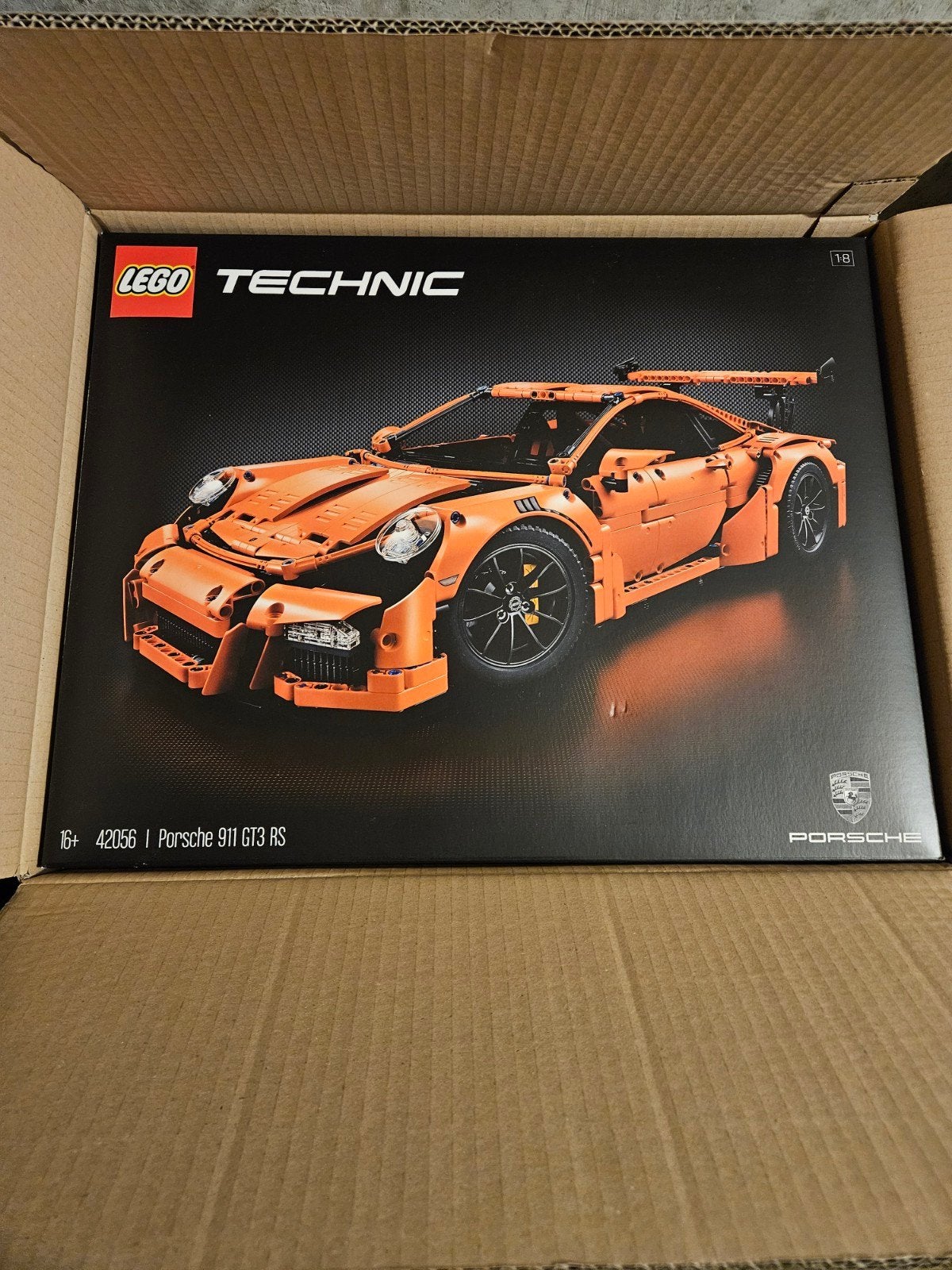 Lego 42056 Porsche 911, Lego, Nieuw, Ophalen of Verzenden, Compleet