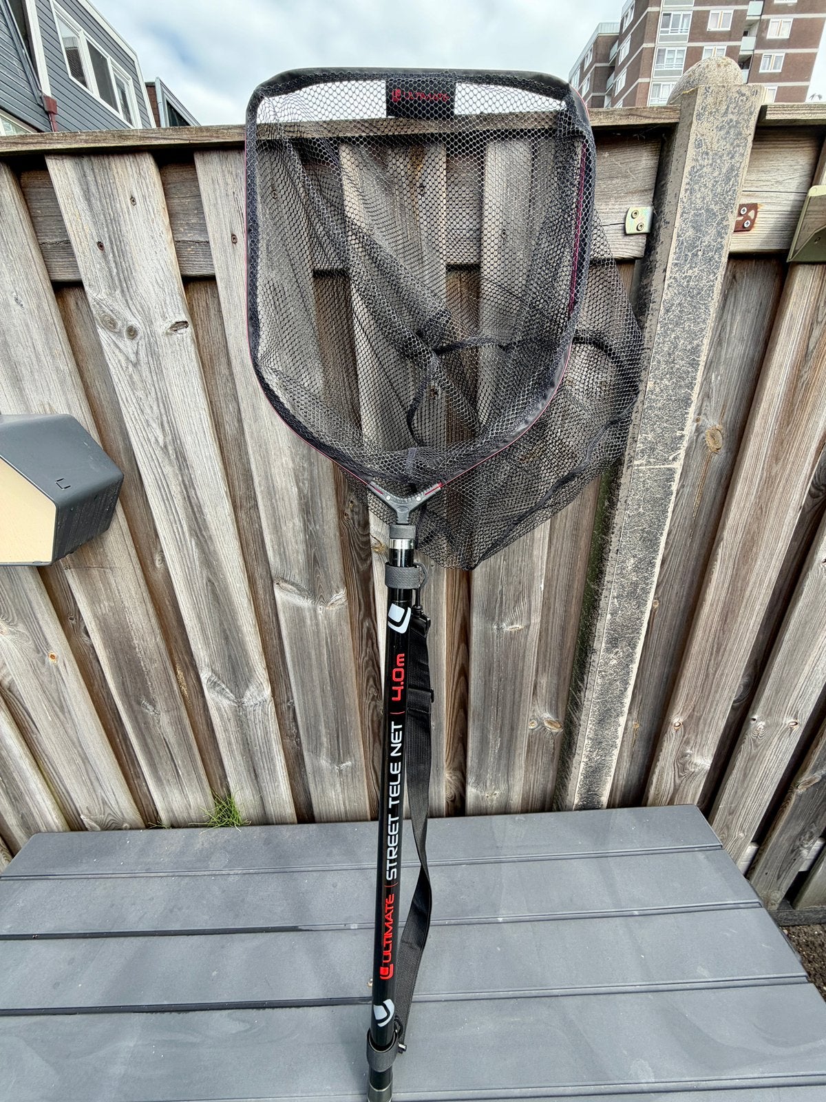 Ultimate Streetfishing Landingsnet Telescopische Steel 4.00m, Ophalen, Nieuw, Net of Fuik