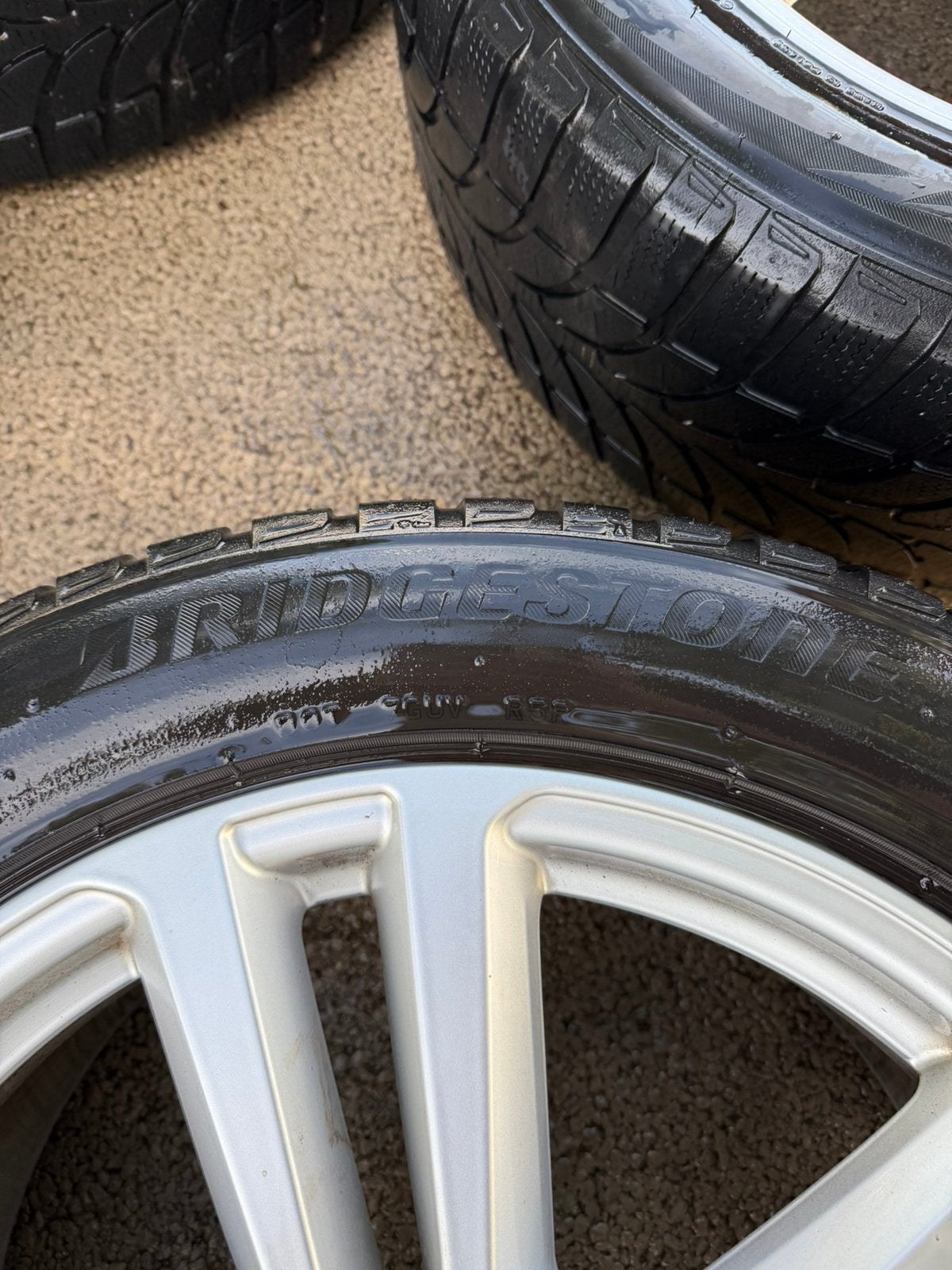 Audi banden en velgen 255/50R 20, Ophalen, Gebruikt, 255 mm, Banden en Velgen