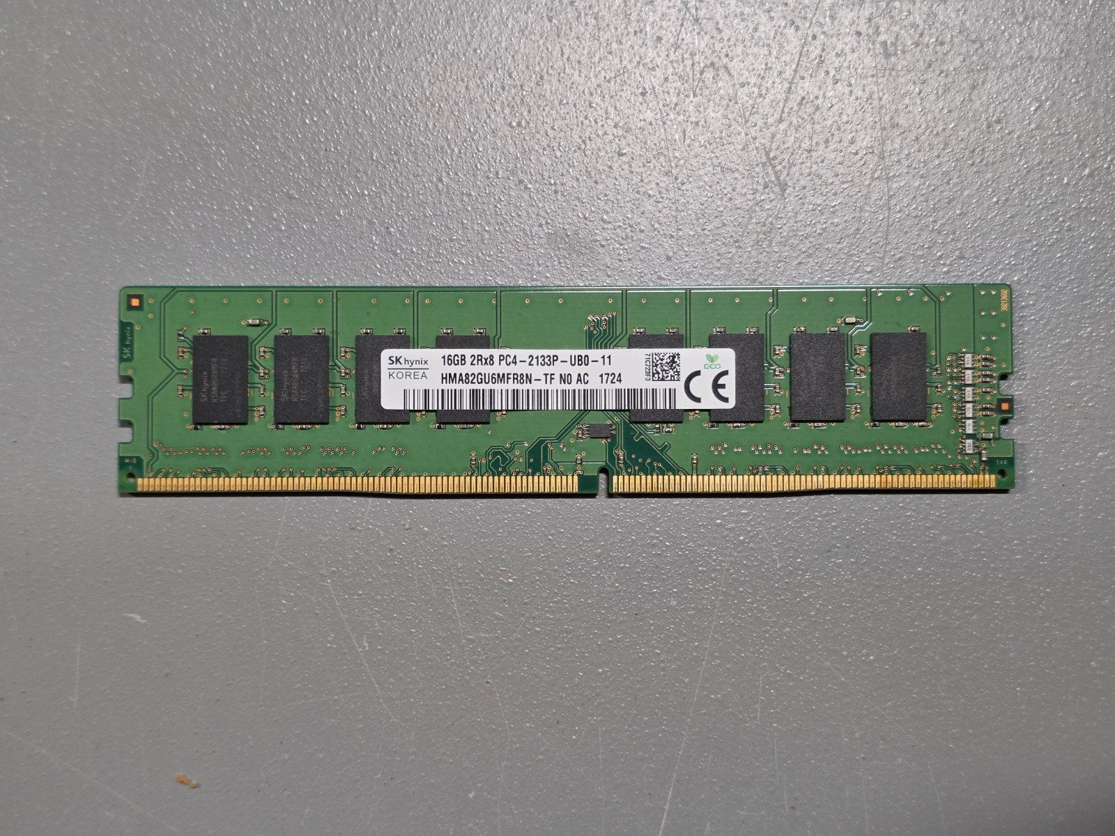 SK hynix 16GB DDR4 pc4 2133p pc ram geheugen, Computers en Software, Gebruikt, ., DDR4, Ophalen of Verzenden