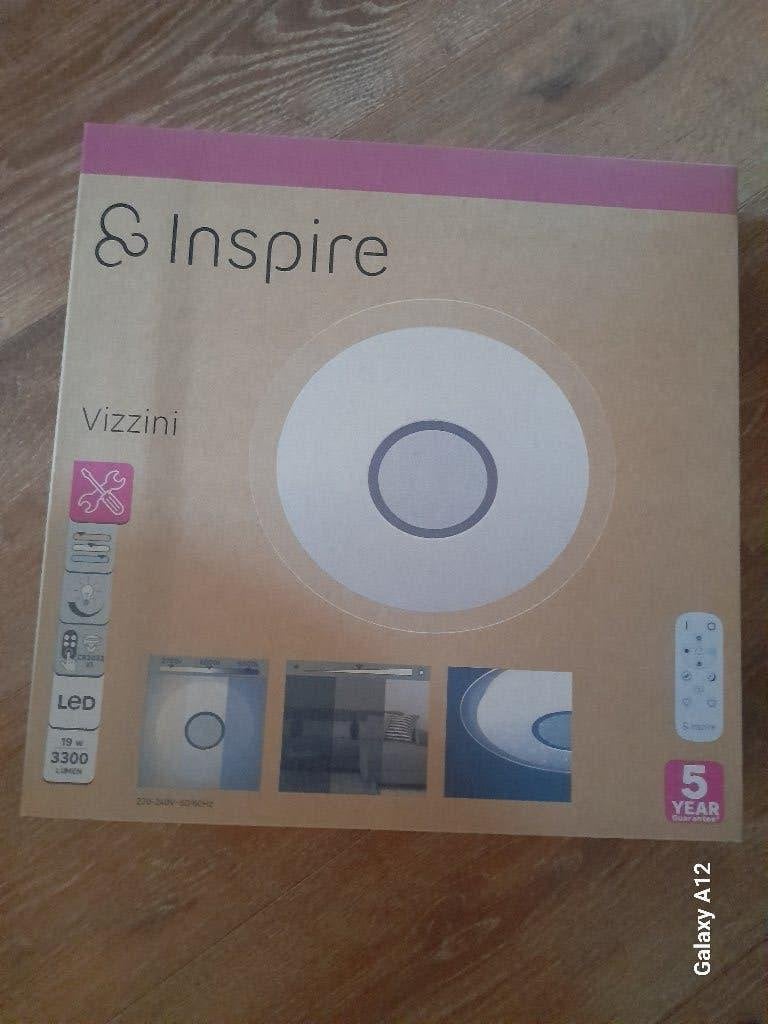 Nieuwe (Led) plafond lamp inclusief AB (kleur/felheid), Kunststof, Modern, Nieuw, Overige fittingen
