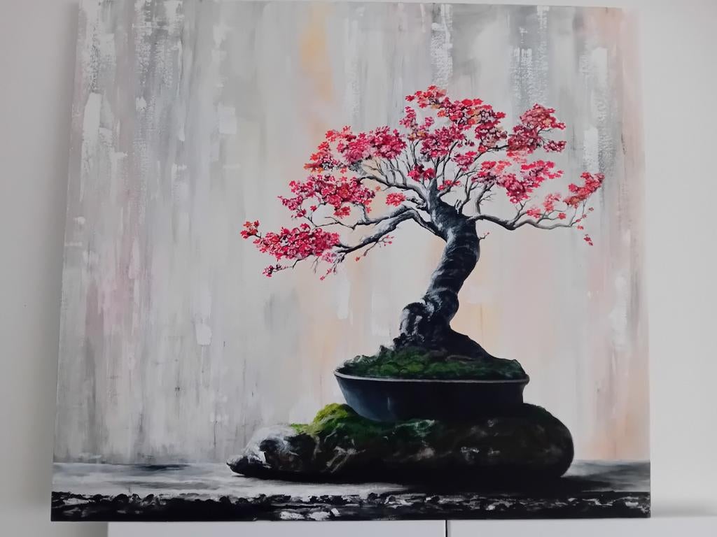 Handgeschilderd in acryl, Ophalen