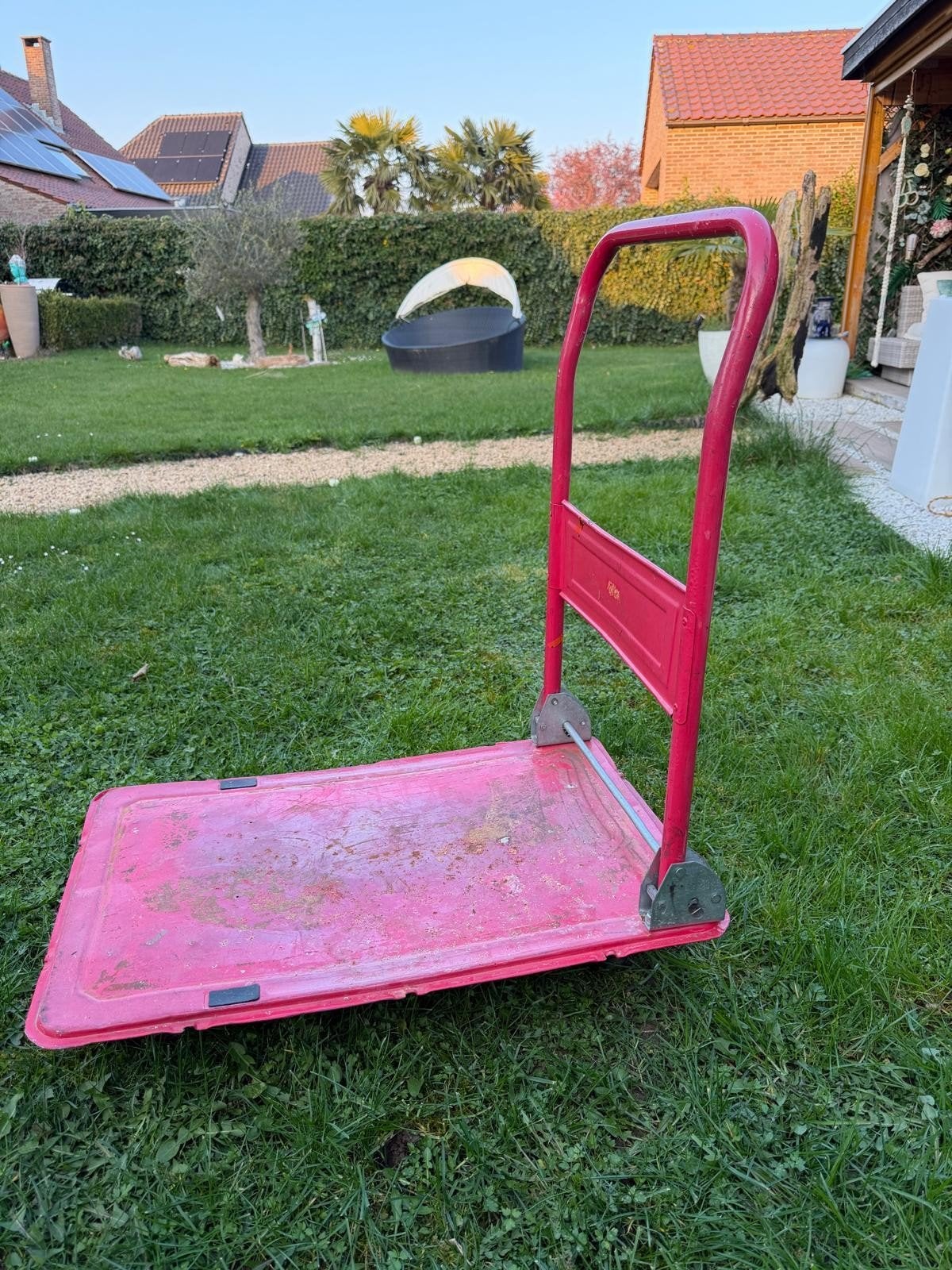 Opvouwbare Transportkar / Steekwagen - Rood, Ophalen