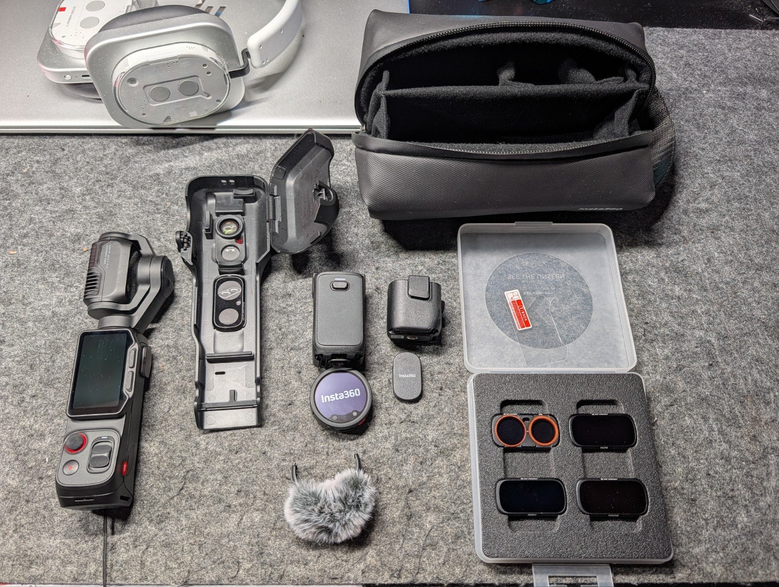Insta360 Luna Ultra Creator Bundle met filters, Ophalen of Verzenden, Zo goed als nieuw, Overige merken