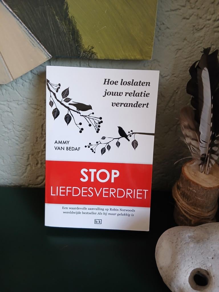 Stop Liefdesverdriet - Ammy van Bedaf (Boek), Ophalen of Verzenden, Zo goed als nieuw, Ammy van Bedaf