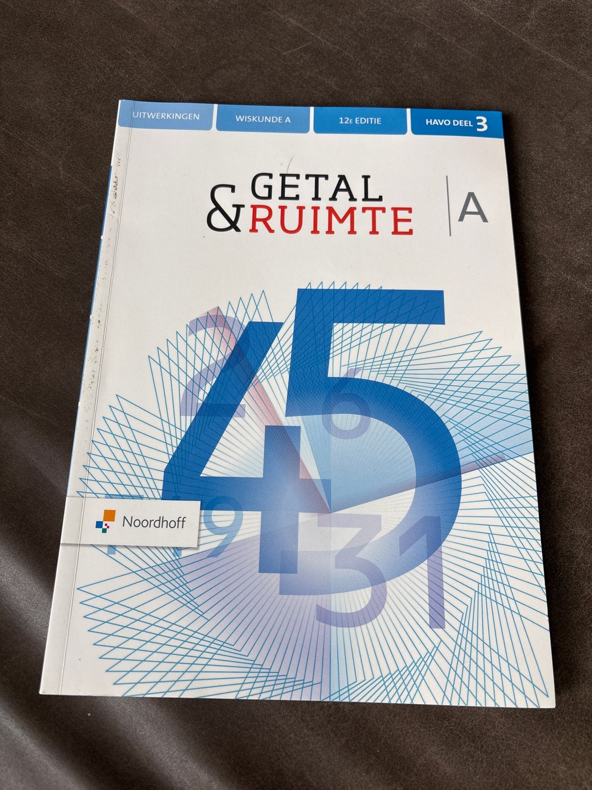 Getal & Ruimte A Uitwerkingen HAVO deel 3 12e editie, Boeken, Schoolboeken, Ophalen of Verzenden, Gelezen, HAVO, Wiskunde A