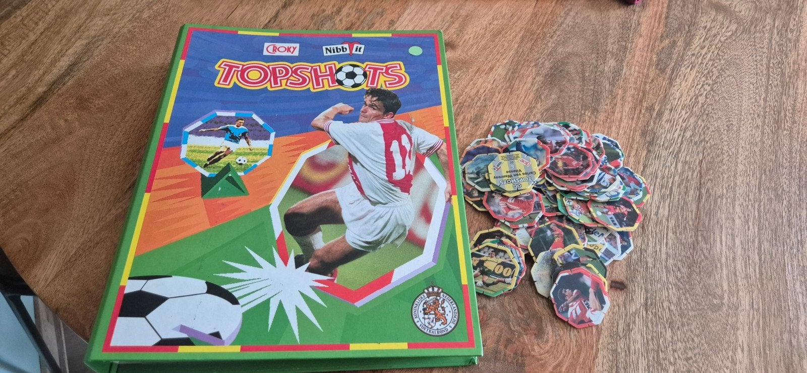 Croky Topshots map en Topshots jaren '90, Ophalen of Verzenden, Gebruikt