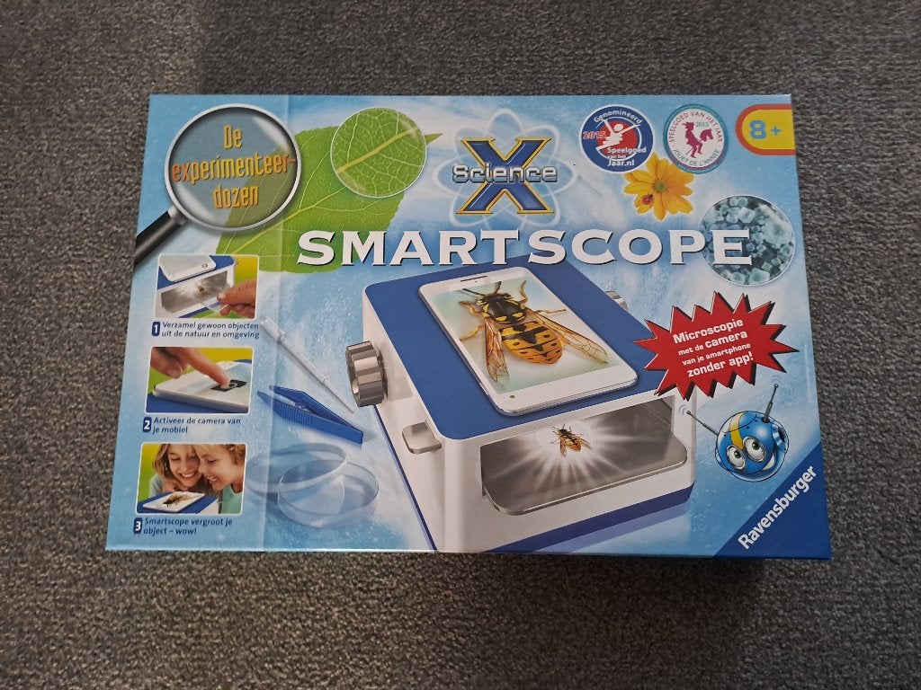 Ravensburger ScienceX Smartscope, Ophalen, Zo goed als nieuw, Ontdekken, Met licht