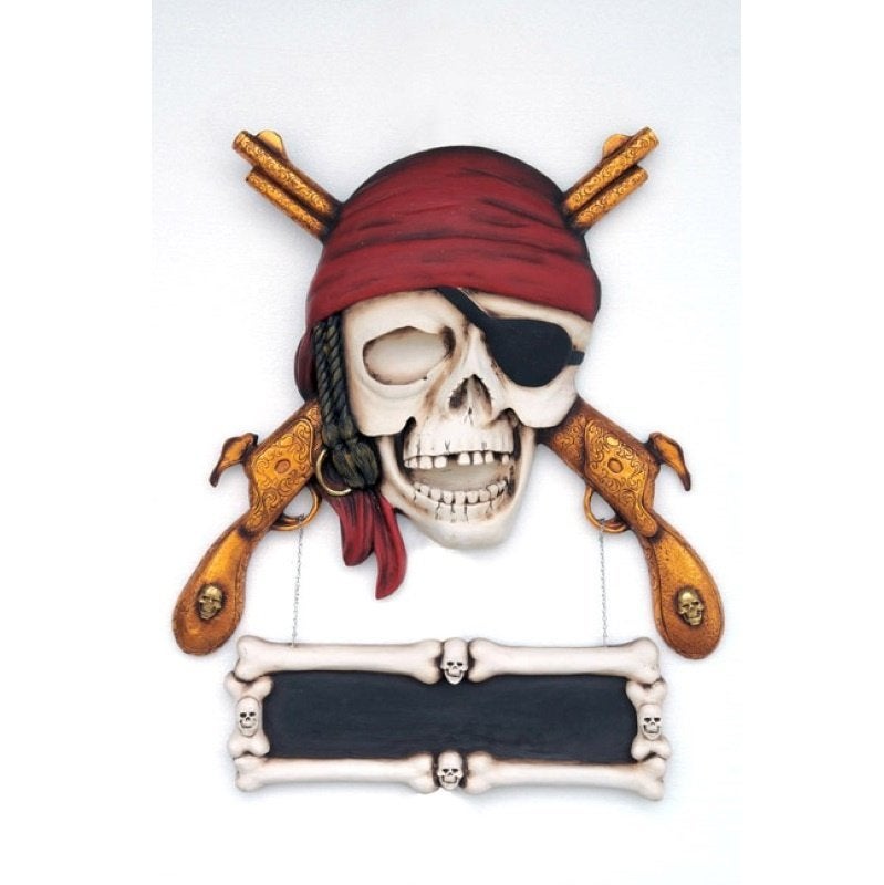 Skull Bone Wall Decor – Piraat Hoogte 107 cm, Ophalen, HorecaBeelden, Nieuw, HorecaBeelden