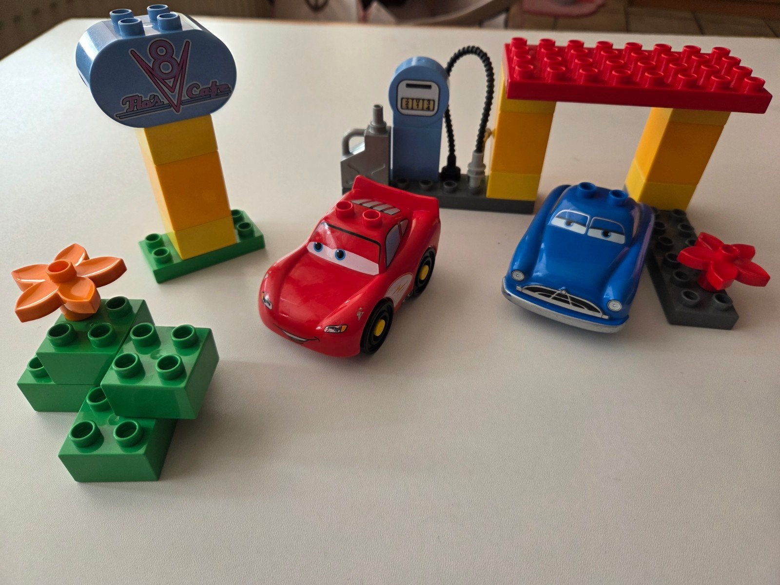 Duplo Cars - Flo's cafe, Ophalen of Verzenden, Gebruikt, Duplo