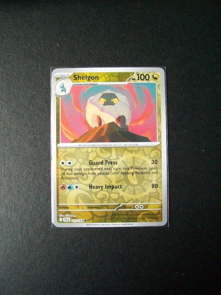 5082. Nieuwe Pokemon Kaart Holofoil SHELGON HP 100 (113/159), Hobby en Vrije tijd, Verzamelkaartspellen | Pokémon, Verzenden, Nieuw
