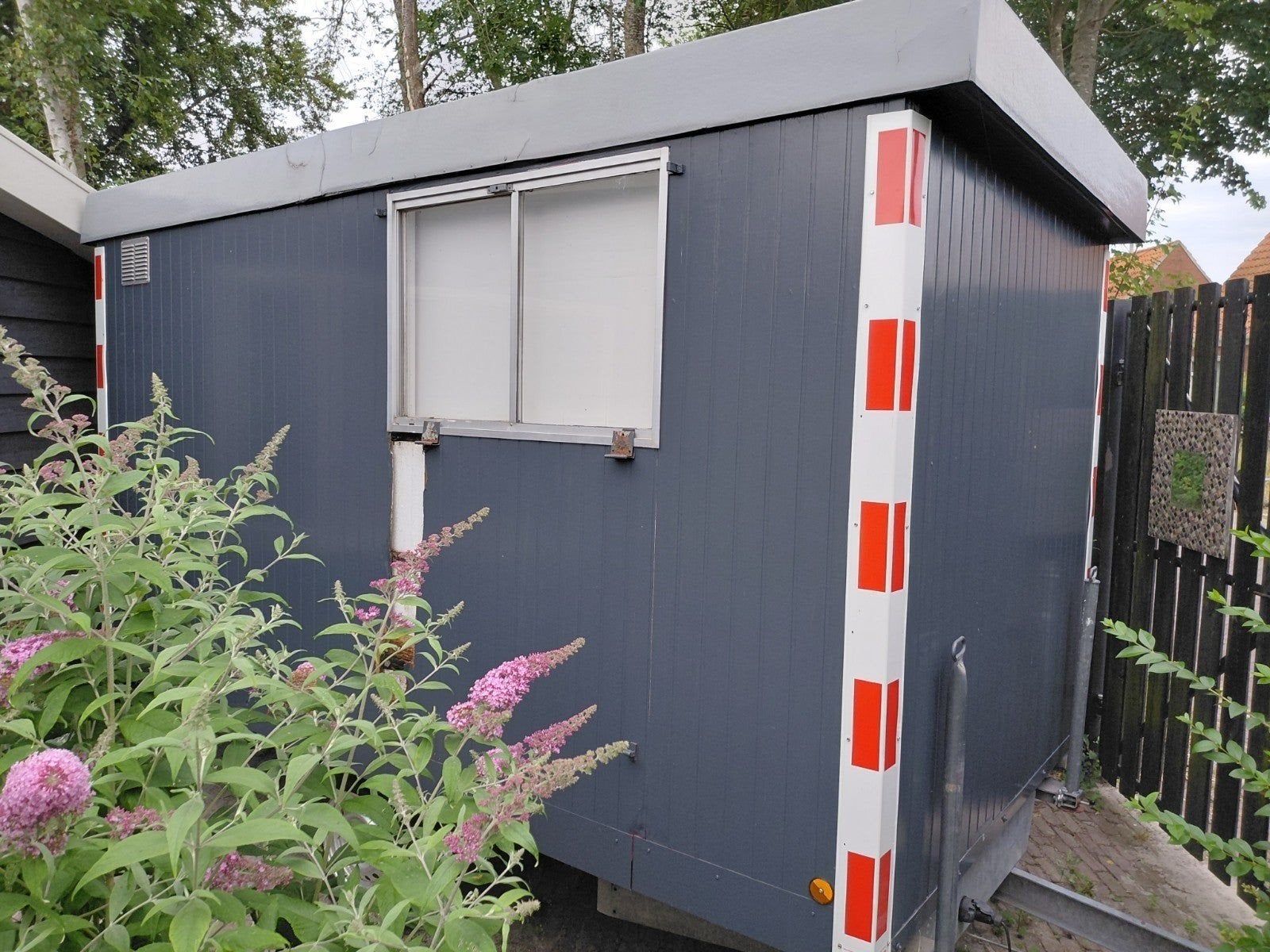 Tiny house / pipowagen Gegalvaniseerd onderstel, Ophalen