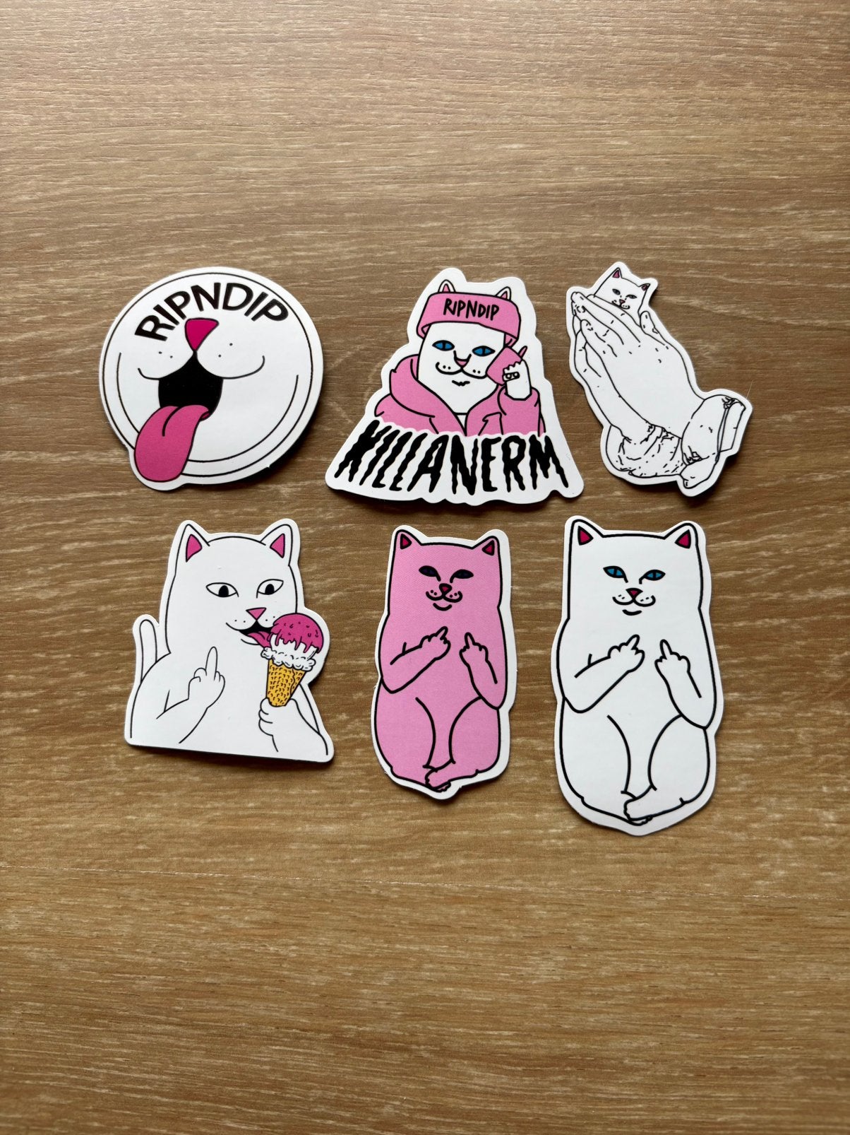 Ripndip rose stickers, Ophalen of Verzenden, Nieuw, Merk