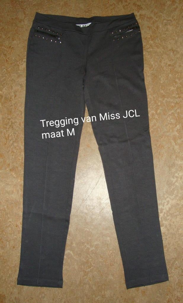 Tregging van Miss JCL maat M, Maat 38/40 (M), Zwart, Zo goed als nieuw, Lang