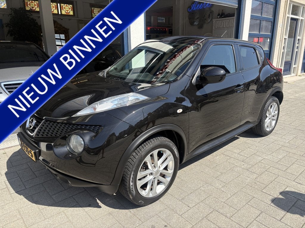 Nissan Juke 1.6 Acenta CLIMA/CRUISE/NL AUTO/DEALER OND., Auto's, Nissan, Euro 5, 4 cilinders, Origineel Nederlands, Bedrijf