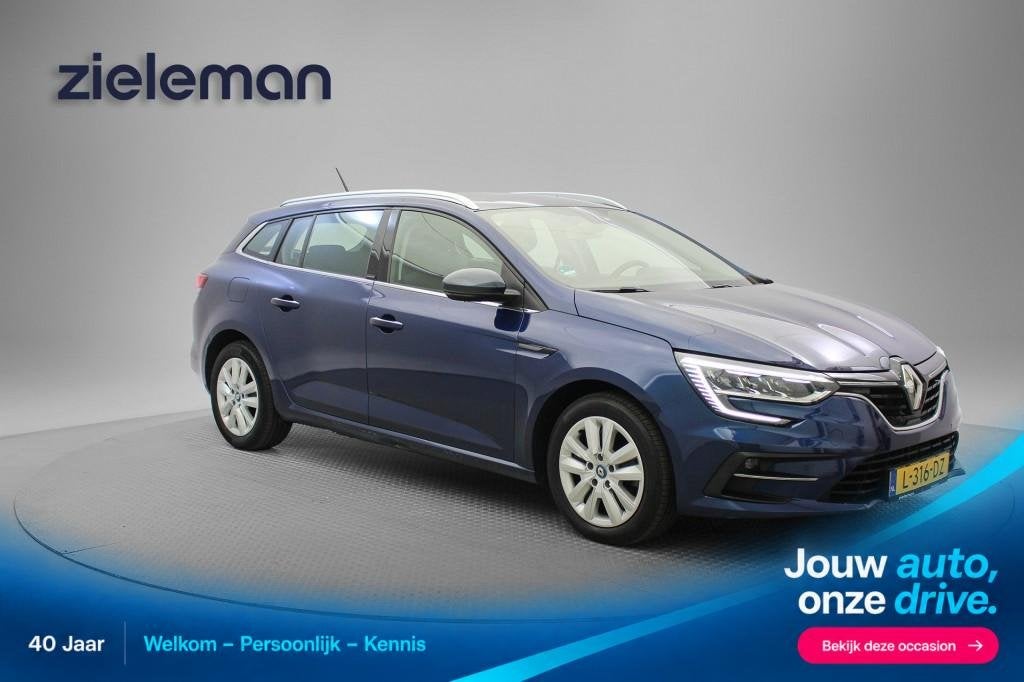 Renault MEGANE E-TECH Estate 1.6 E-Tech Plug-In Hybrid 160 B, Auto's, Gebruikt, 750 kg, 4 cilinders, Met garantie (alle)