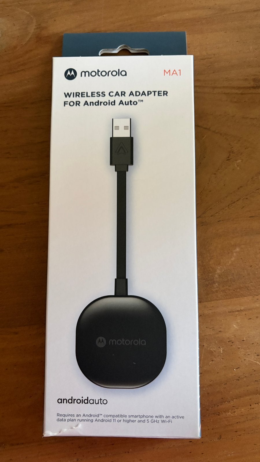 Motorola MA1 draadloze Android Auto adapter, Auto diversen, Auto-accessoires, Zo goed als nieuw, Ophalen