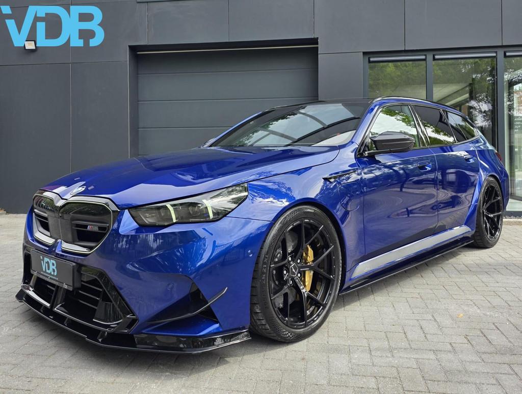 BMW 5-serie M5 TOURING AC SCHNITZER 810PK KERAMISCH CARBON, Auto's, Leder, 809 pk, Vierwielaandrijving, Verwarming stoelen achter