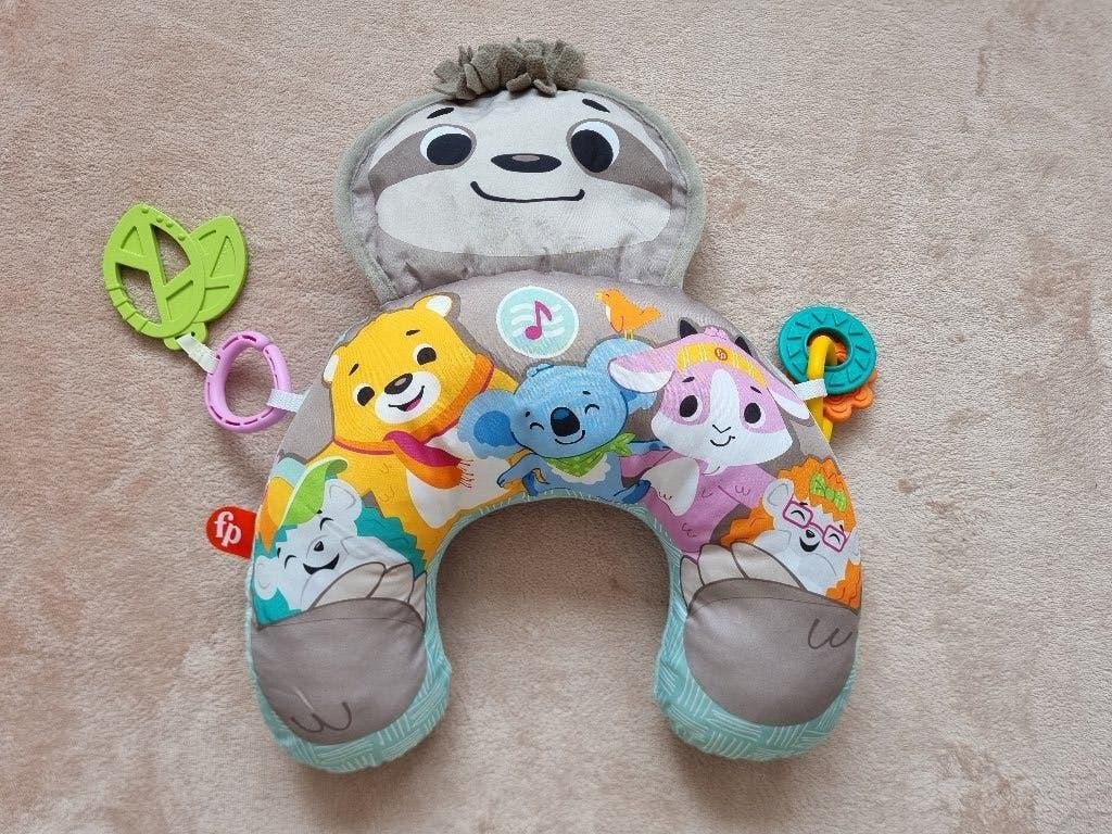 Buikligtrainer Luiaard Fisher Price, Ophalen of Verzenden, Gebruikt