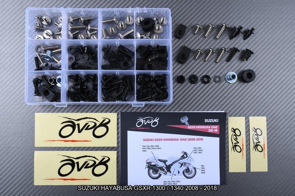Kuip bouten set voor SUZUKI HAYABUSA 1300 1340 2008 - 2018, Ophalen of Verzenden, Nieuw