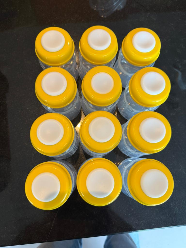 12x Moedermelk Bewaarflesjes, Ophalen of Verzenden, Zo goed als nieuw, Overige typen