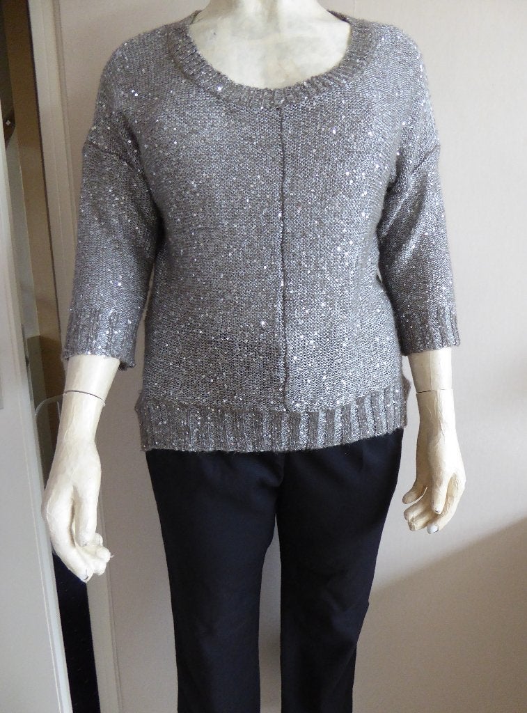 188.. trui met glitter maat xl, Ophalen of Verzenden, Zo goed als nieuw, Overige kleuren, Trui of Vest