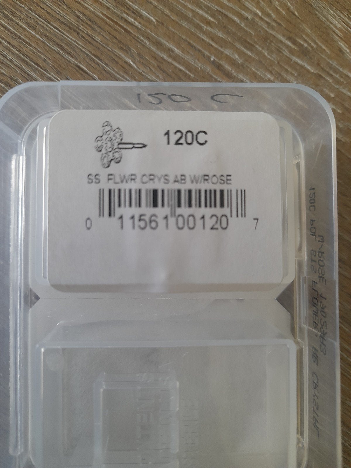 Te koop kinder Flower oorbel knoppen wit roze, Met kristal, Overige materialen, Ophalen of Verzenden, Zo goed als nieuw