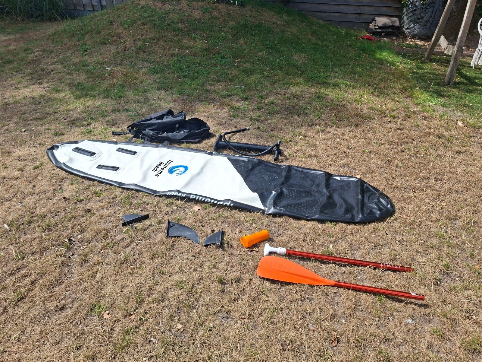 sup met itiwit peddel verstelbaar oranje 170-220cm, Ophalen, SUP-boards