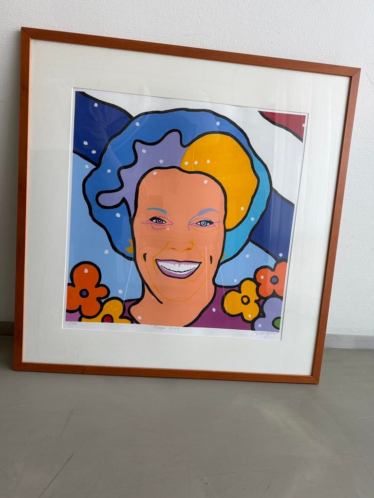 Shunyam Beatrix, Antiek en Kunst, Kunst | Litho's en Zeefdrukken, Ophalen