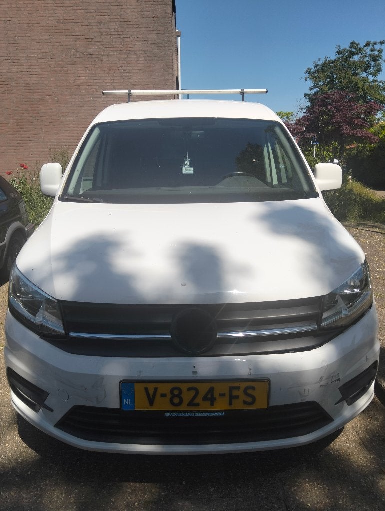 Volkswagen Caddy 2.0 TDI 75KW 2017, Stof, 4 cilinders, Volkswagen, Wit