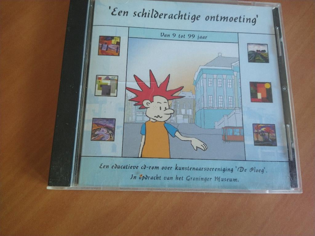 CD Een schilderachtige ontmoeting - Groninger Museum, Cd's en Dvd's, Cd's | Overige Cd's, Zo goed als nieuw, Ophalen of Verzenden