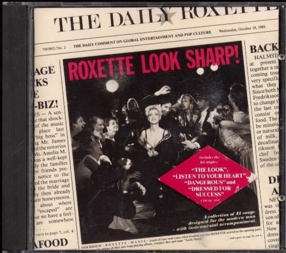 CD  -  ROXETTE  -  Look sharp  - (nieuw, ongedraaid), Ophalen of Verzenden, Zo goed als nieuw