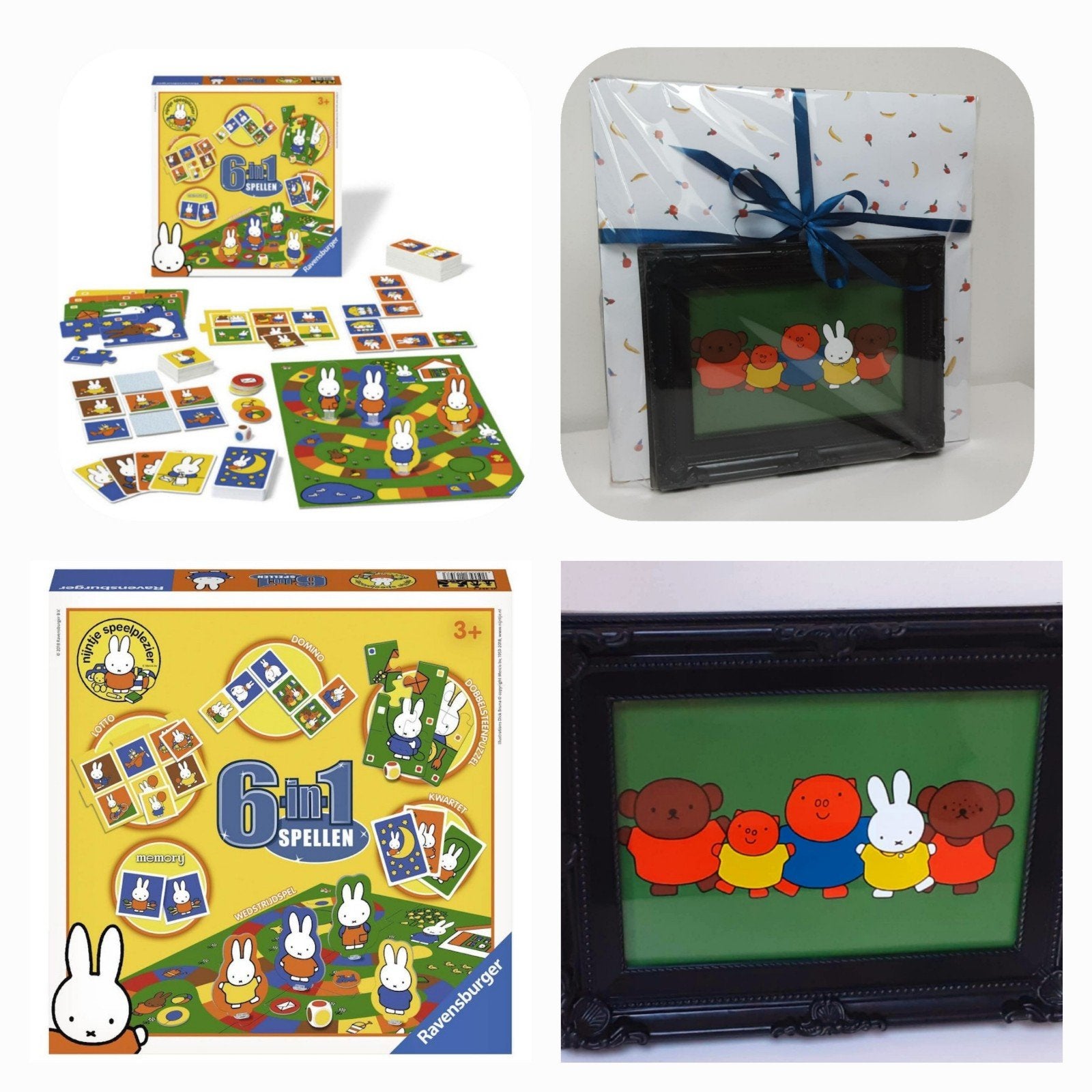 Cadeaupakket met een spellendoos en een Nijntje schilderij, Ophalen of Verzenden, Nieuw