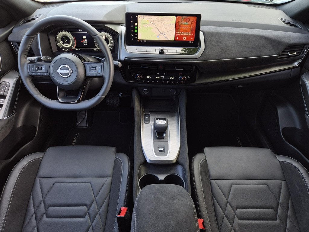 Nissan Qashqai 1.3 MHEV Xtronic N-Design / Fabrieksgarantie, Auto's, Nissan, Euro 6, 4 cilinders, 1365 kg, Bedrijf