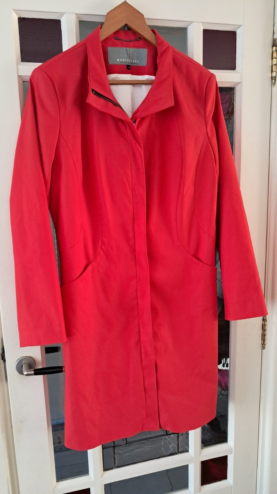 Mart Visser The Coat Collection rode jas maat 46, Mart Visser, Maat 46/48 (XL) of groter, Nieuw, Ophalen of Verzenden