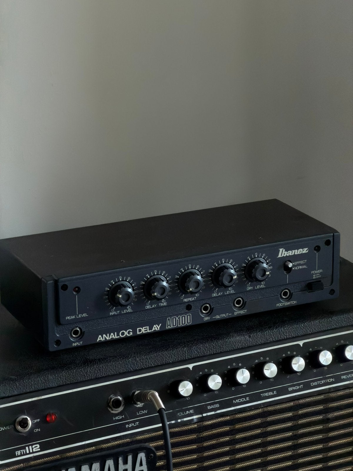 Ibanez ad100 analog delay, Muziek en Instrumenten, Effecten, Ophalen of Verzenden, Zo goed als nieuw