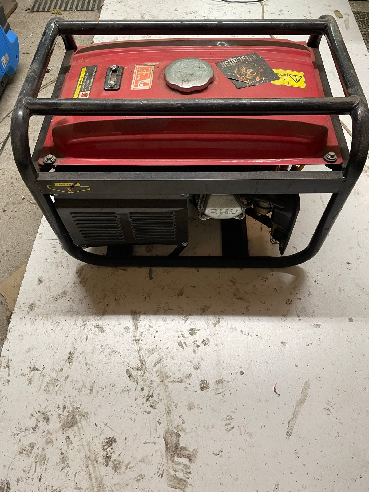 Swiss Kraft SK 8500W Benzine Generator, Ophalen, Gebruikt