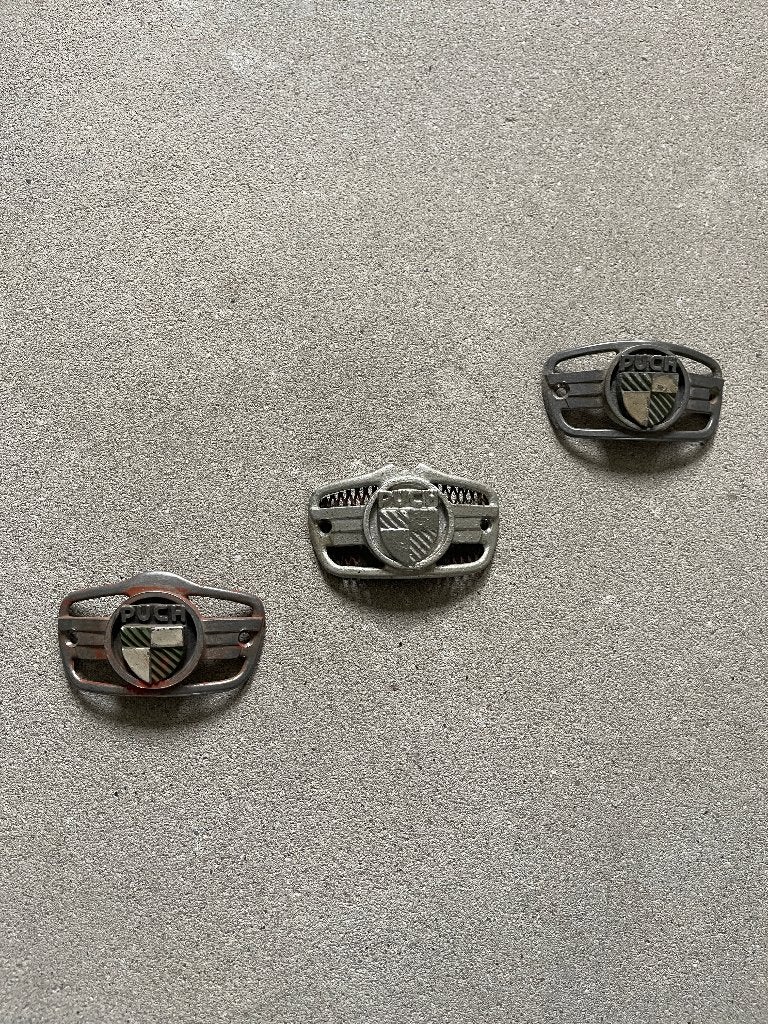 3 Puch-emblemen, Fietsen en Brommers, Ophalen of Verzenden, Gebruikt