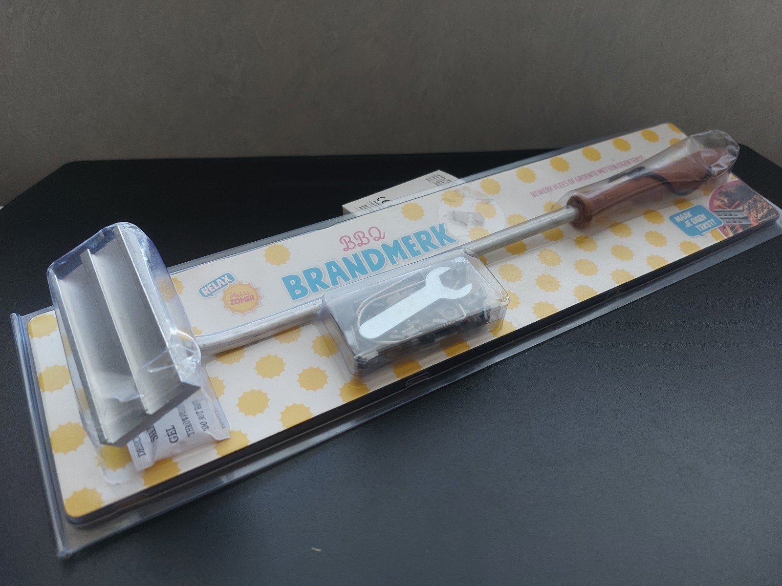 BBQ Brandmerk - Maak je eigen tekst op vlees!, Ophalen of Verzenden, Nieuw, Relax