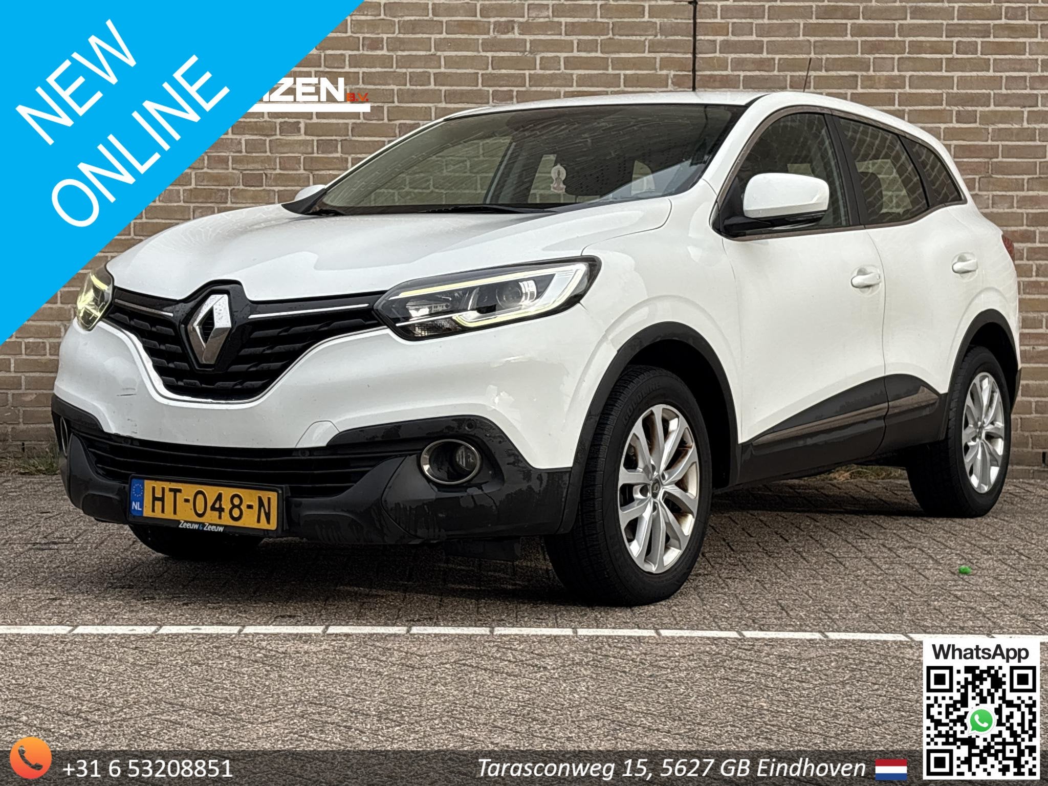 Renault Kadjar 1.2 TCe Zen | Climate | Cruise | Navi | PDC |, Auto's, Voorwielaandrijving, Kadjar, Stof, Euro 6