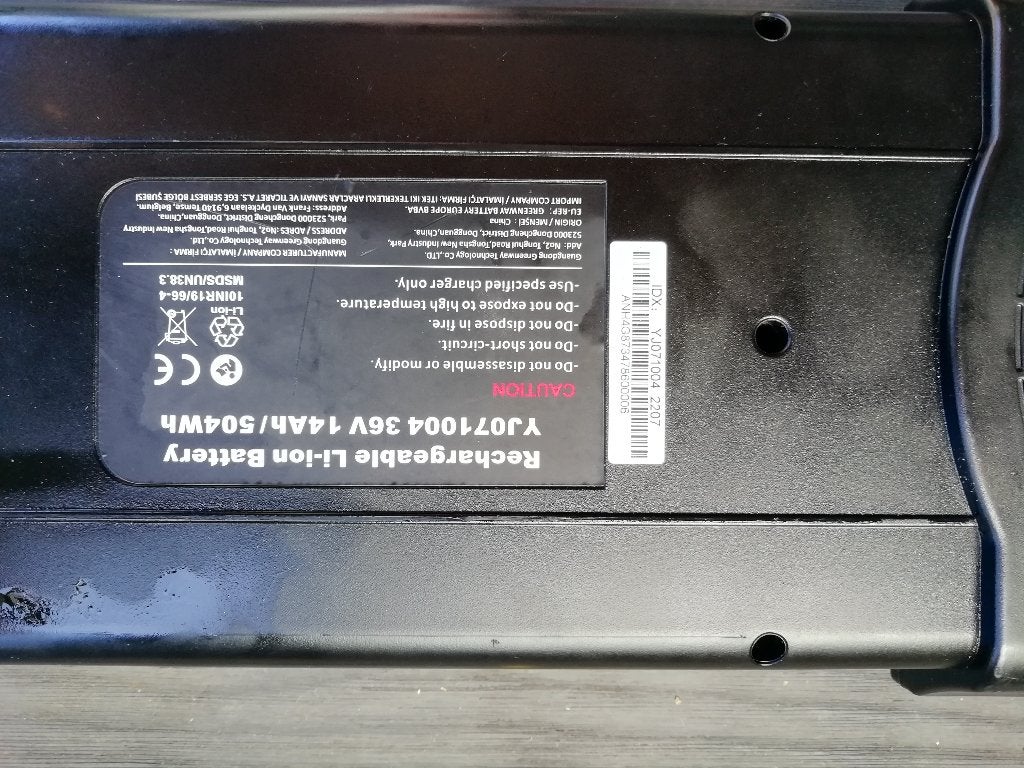Fietsaccu 1 of 2 stuks passend in diverse e-bikes, Ophalen of Verzenden, Zo goed als nieuw