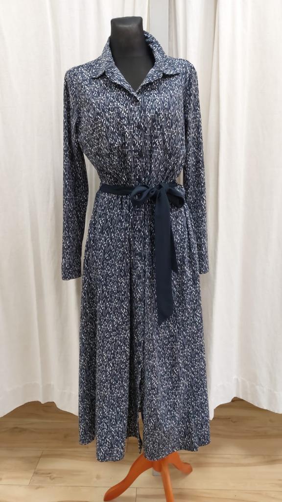 Studio Anneloes jurk maat L travelstof, Blauw, Maat 42/44 (L), Ophalen of Verzenden, Zo goed als nieuw