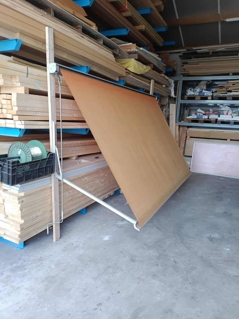 zonnescherm 3.5m, Tuin en Terras, Zonneschermen, Ophalen, Gebruikt, 150 tot 300 cm, 250 cm tot 450 cm