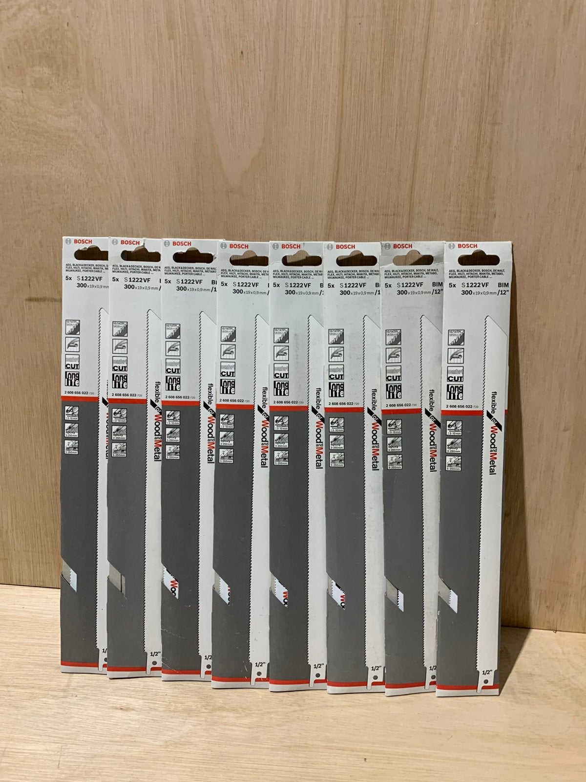 Bosch S1222VF reciprozaagbladen - NIEUW -, Bosch, Nieuw, Ophalen of Verzenden, Bosch