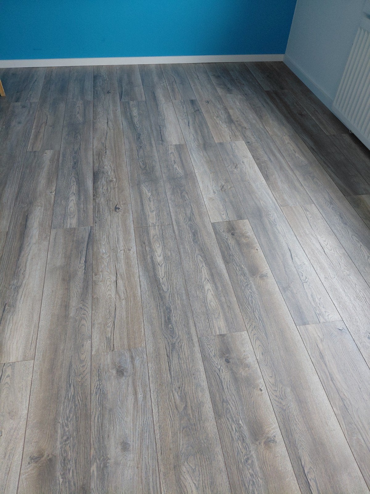 Ca. 10-30 m² Lundia Laminaat Rustiek - Grijs Houtlook, Huis en Inrichting, Stoffering | Vloerbedekking, Ophalen, Nieuw, Grijs