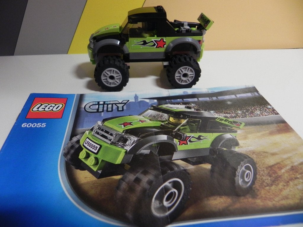 lego city no 60055-monster auto, City, Lego, Ophalen of Verzenden, Zo goed als nieuw