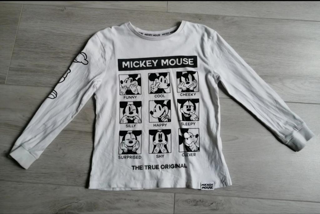 Opruiming: Mickey Mouse T-shirt met lange mouwen maat 116, Ophalen of Verzenden, Jongen, Shirt of Longsleeve
